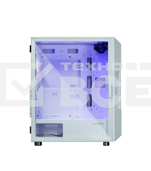 Компьютерный корпус ZALMAN I3 NEO ARGB WHITE, ATX, WHITE, FRONT MESH, WINDOW, 2x3.5
