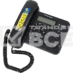 Телефон проводной Panasonic KX-TS2356RUB черный {АОН,Caller ID,ЖКД,блокировка набора,выключение микрофона}, фото9