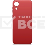 Чехол (клип-кейс) BoraSCO Microfiber Case для Samsung Galaxy A03 Core красный, фото 1