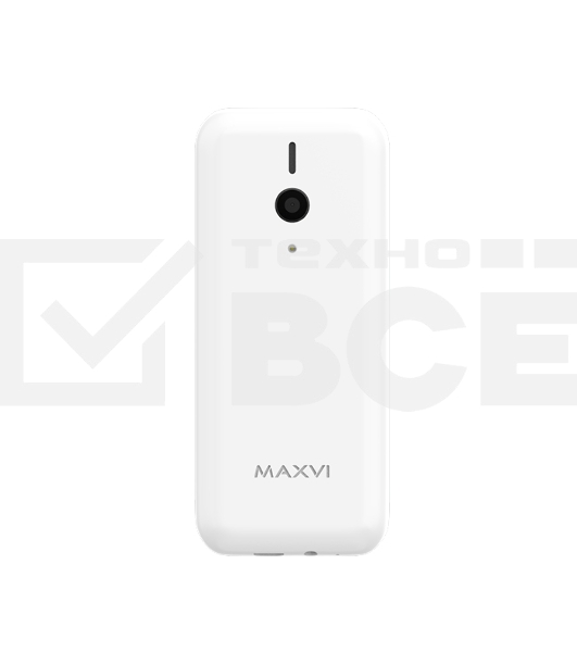 Мобильный телефон Maxvi C27 белый