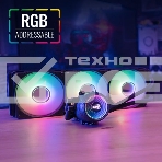 Система водяного охлаждения AeroCool/Formula Mirage L360 белый, 120 мм, алюминий/медь, 1800 об/мин, 26.8 дБ, 4 pin, 550 Вт, 27 мм, фото3