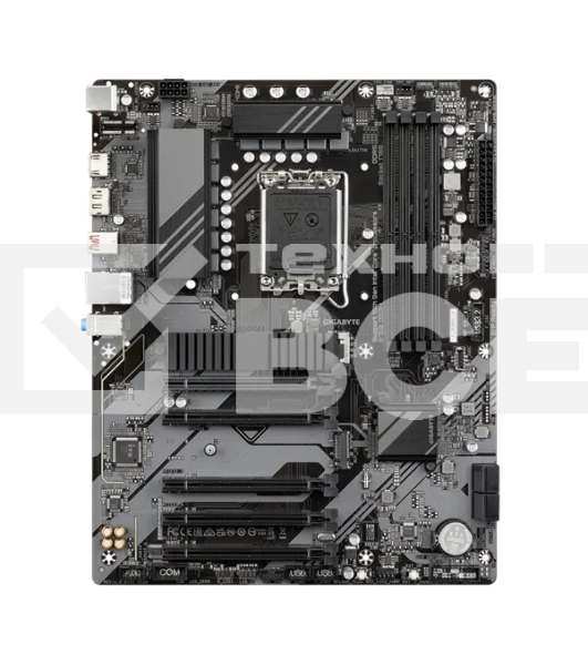 Материнская плата Gigabyte B760 DS3H, LGA 1700, Intel B760, 4xDDR5, 4xSATA, 2xM.2, 1xPCIe 4.0 x16, 4xPCIe 3.0 x1, 1xHDMI, 1xDP, 1x 1Gb LAN, 1xUSB 3.2 Gen 2, 1xUSB 3.2 Gen 2x2, 4xUSB 2.0, 3x3.5 мм, 7.1, ATX