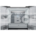Холодильник Weissgauff WCD 590 NoFrost Inverter Premium Biofresh Blue Glass синий трёхкамерный 359/180 л морозилка снизу, фото16