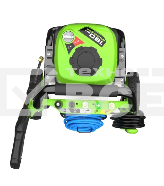 Мойка высокого давления электрическая GreenWorks GDPW-Semi-P15 180 bar (5106007)