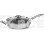 Сотейник Rondell Lumiere RDA-596, 26см, с крышкой, серый, фото 1