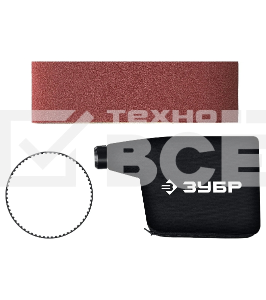 Ленточная шлифовальная шашина Зубр ЗЛШМ-76-950