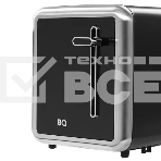 Тостер BQ T4002, 850 Вт, 7 степеней поджаривания, стальной/черный, фото6