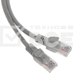 Патч-корд Premier PP12-5M 1000Гбит/с UTP 4 пары cat.5E CCA molded 5м серый RJ-45 (m)-RJ-45 (m), фото 1