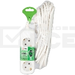 Удлинитель электрический ЭРА UDL-16-3100-E Greenline 3 розетки с заземлением 10м ПВС 3x1мм2, фото2