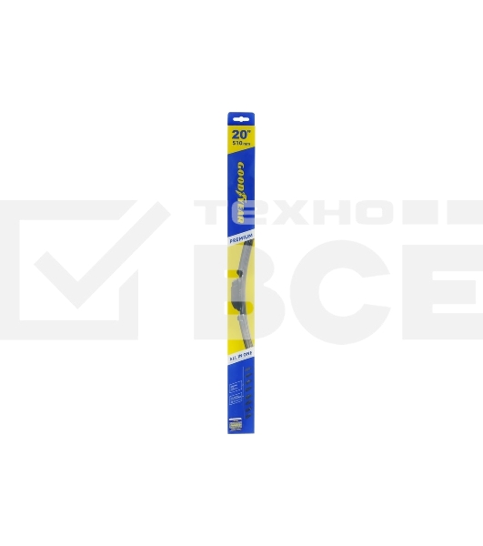 Щетка стеклоочистителя GOODYEAR GY000440 PREMIUM 20''/51 см бескаркасная