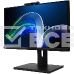 Монитор 27' Acer B278UEbemiqprcuzxv IPS 3840x2160, 100 Гц, 4 мс, 16:9, 350 кд/м², HDMI 2.0, DP 1.4, DP out, USB-C (100 Вт), RJ-45, 3.5 Jack, USB Hub (4x USB 3.2), FreeSync, HDR10, динамики (2x2 Вт), веб-камера, черный, фото2
