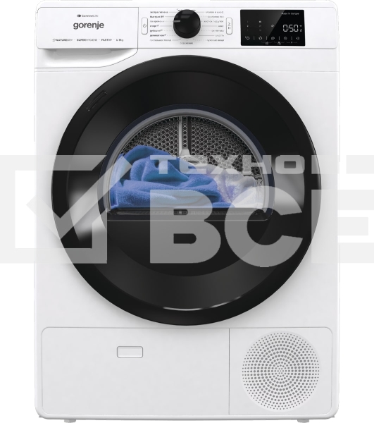 Сушильная машина Gorenje DPNE92GNLWIFI/C кл.энер.:A++ макс.загр.:9кг белый