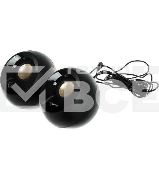 Акустическая система Creative PEBBLE PLUS 2.1 черный 8Вт