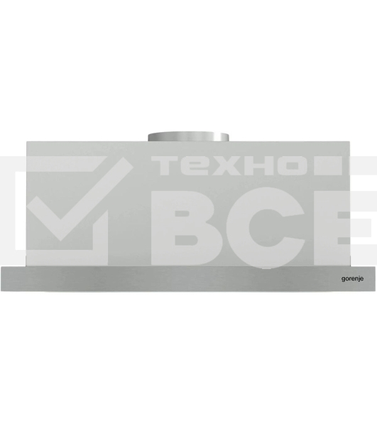 Вытяжка встраиваемая Gorenje TH60E5X черный управление: кнопочное (1 мотор)