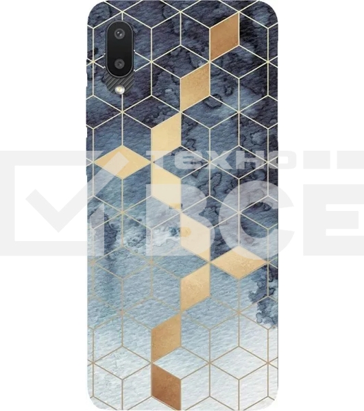 Чехол (клип-кейс) Gresso Meridian, для Samsung Galaxy A02, синий [gr17aaae8919]