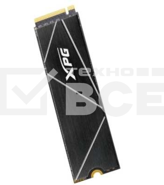 Накопитель SSD ADATA XPG BLADE S70, 4Tb, PCIe 4.0 x4, M.2 2280, NVMe, R/W 7400/6600, с радиатором