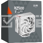 Устройство охлаждения (кулер) PcCooler RZ500 Soc-AM5/AM4/1200/1700/1851 белый 4-pin 32dB Al+Cu 250W Ret (RZ500-WHNWNX-GL), фото2