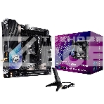 Материнская плата ASRock Z890I Nova WiFi, LGA 1851, Intel Z890, 2xDDR5, 2xSATA, 3xM.2, 1xPCIe 5.0 x16, 2xThunderbolt 4 Type-C, 6xUSB 3.2 Gen2, 2xUSB 3.2 Gen1, 2xUSB 2.0, 1xRJ-45, 1x5Gb LAN, 7.1, Mini-ITX, фото9