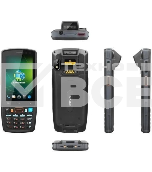 Терминал сбора данных Urovo DT40 (DT40-BUNDLE.DMSTD+MARK_12M) Urovo SE2030, 3/32 ГБ, Android 9, Wi-Fi, Bluetooth, USB Type-C, 4 