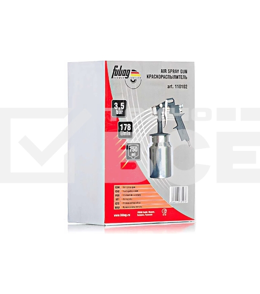 Краскораспылитель FUBAG BASIC S750/1.5 HP 110102