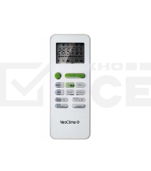 Кондиционер сплит-система настенного типа NeoClima NS/NU-HAL09F32 9000 BTU, 25 м², 25/35 дБ, охлаждение, обогрев, осушение, белый