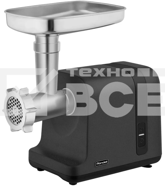 Мясорубка электрическая Rondell RDE-1456 3000Вт черный