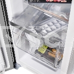 Холодильник Maunfeld MFF177NFB Slim Inverter черный двухкамерный 352/198л морозилка слева, No Frost, Side by Side, фото3