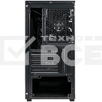 Компьютерный корпус XASTRA A307M 2BK SI Black mATX/Mesh/Metal left panel/2x120мм PWM FC black fans/A307M-2FC12BK-SI, фото8