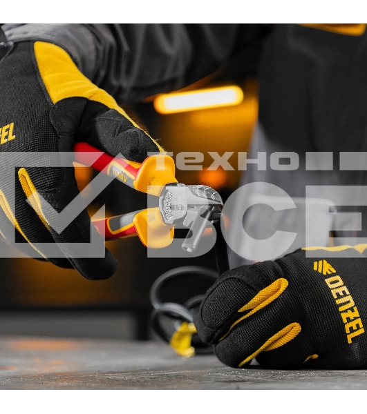 Бокорезы Denzel диэлектрические рукоятки, до 1000 В, трехкомпонентные рукоятки, 180 мм