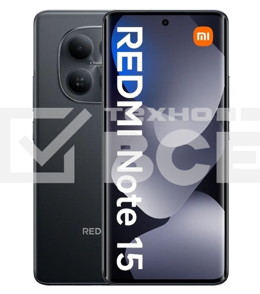 Смартфон Redmi Note 15 RU 6+128 Black