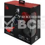 Гарнитура проводная с микрофоном A4Tech Bloody G580 черный 2м мониторные USB оголовье (G580 USB,BLACK), фото3