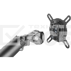 Кронштейн для мониторов Ultramounts UM713B черный 17'-32' макс.9кг крепление к столешнице поворот и наклон, фото4