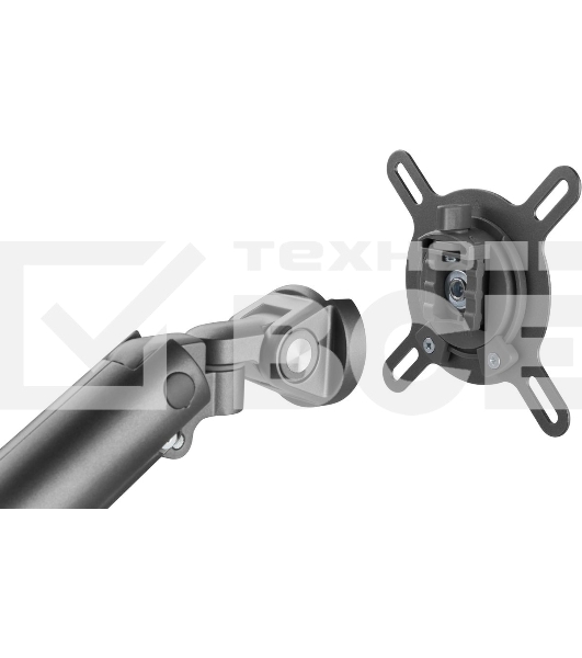 Кронштейн для мониторов Ultramounts UM713B черный 17'-32' макс.9кг крепление к столешнице поворот и наклон