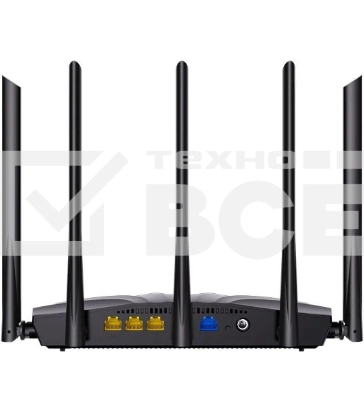 Двухдиапазонный гигабитный Wi-Fi 6 роутер Tenda RX2 Pro AX1500, до 300 Мбит/с на 2,4 ГГц + до 1201 Мбит/с на 5 ГГц