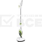Швабра паровая Kitfort KT-1004-2 1500Вт зеленый/белый, фото 1