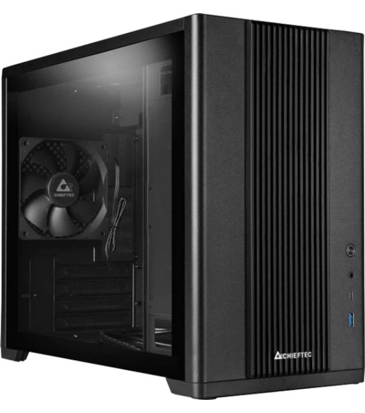 Корпус mATX Chieftec BX-MESH BX-10B-M-OP black, без БП, USB 3.2, Type-C, audio
