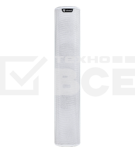 Звуковая колонна Intrend ITSPK-43DA-W активная 4x3', 240 Вт, вход DANTE, питание 110-220В, SPL 107dB, 80Hz18kHz, 20°х120° (VхH), вес 5.3кг, цвет белый, крепление в комплекте, (цена за 1шт., в упаковке 2 шт.)