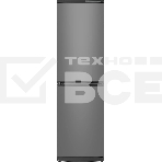 Холодильник Atlant ХМ-6025-060 мокрый асфальт двухкамерный 225/139л морозилка снизу, фото 1