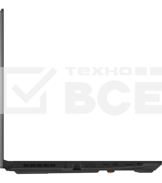 Ноутбук ASUS TUF A16 FA607NUQ-RL024/16'/IPS/AMD Ryzen 7 170/16384Mb/512Gb SSD/nVidia GeForce RTX4050(6144Mb)/DOS/серый/2.2kg