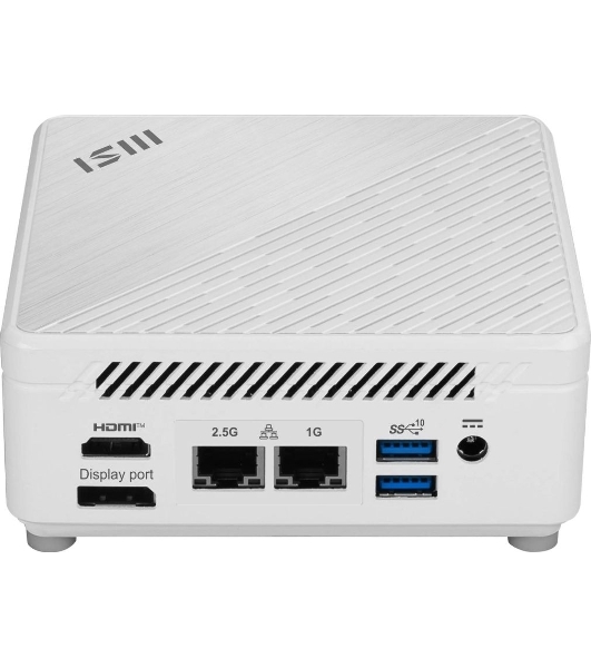 Неттоп MSI Cubi 5 1M-616XRU Core 7 150U (1.8) 16Gb SSD1Tb Graphics CR без ОС 2xGbitEth WiFi BT белый (9S6-B0A822-616)