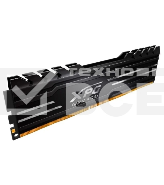 Оперативная память XPG Gammix D10, DDR4, 16GB (2x8GB), 3200MHz, CL16, UDIMM, с радиатором, черный