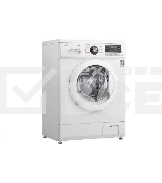 Стиральная машина LG F1296NDS0 белый, загрузка фронтальная 6 кг, 1200 об/мин., класс: А