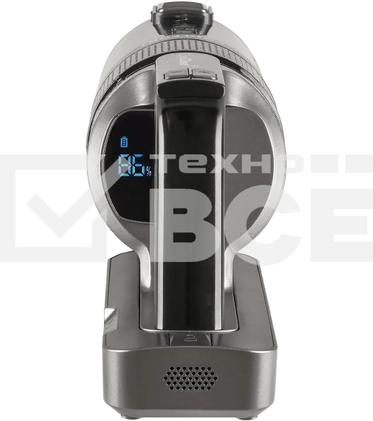 Пылесос вертикальный Coolfort CF-3000 серый, питание от аккумулятора, 135 Вт, уборка сухая, пылесборник 0.5 л, работа от АКБ max 35 мин.