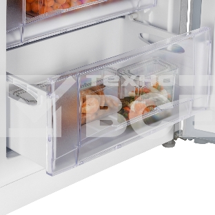Морозилка Nordfrost DF 261 SAP, серебристый, 139л, 3 ящика