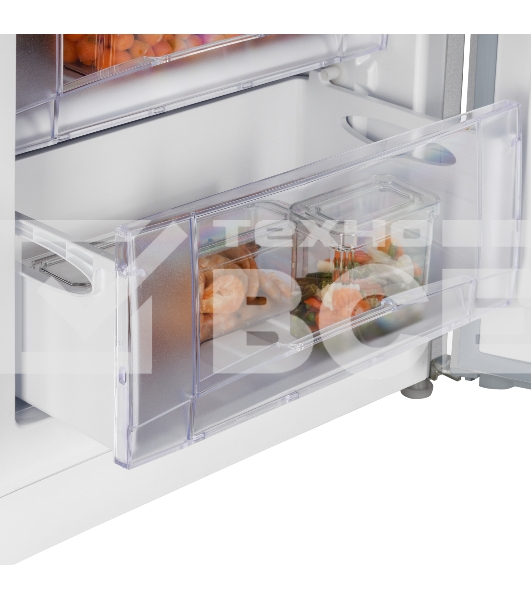 Морозилка Nordfrost DF 261 SAP, серебристый, 139л, 3 ящика