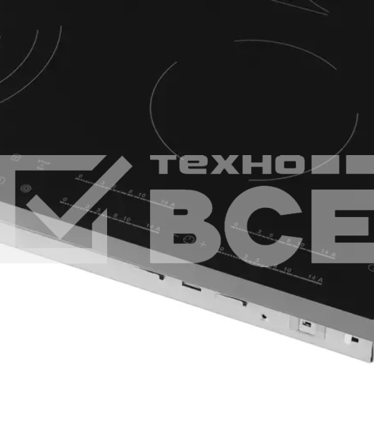 Встраиваемая варочная поверхность Electrolux электрическая, 60 см, серебристая рамка, черный цвет