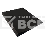 Папка на 2-х кольцах Бюрократ DeLuxe DL0740/2BLCK A4 пластик 0.7мм кор.32мм черный, фото 1
