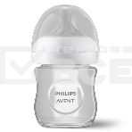 Бутылочка для кормления Philips Avent NATURAL Response 125 мл, 1 шт, стекло, фото 1