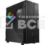 Компьютерный корпус MSI MAG VAMPIRIC 010X / mid-tower, ATX, tempered glass side panel, A-RGB hub / 1x 120mm A-RGB fan inc. / MAG VAMPIRIC 010X, фото 1