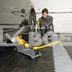 Домкрат гидравлический подкатной с фиксатором Denzel 3 т, 190-532 мм, SUV, фото8